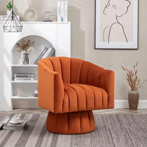 SEYNAR Accent Chair Mid Century 360 Degree Swivel Chair Set of 2/Single