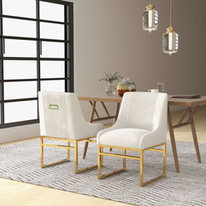 SEYNAR Contempoary Velvet Dining Chair with Metal Frame Legs, set of 2/4/6/8