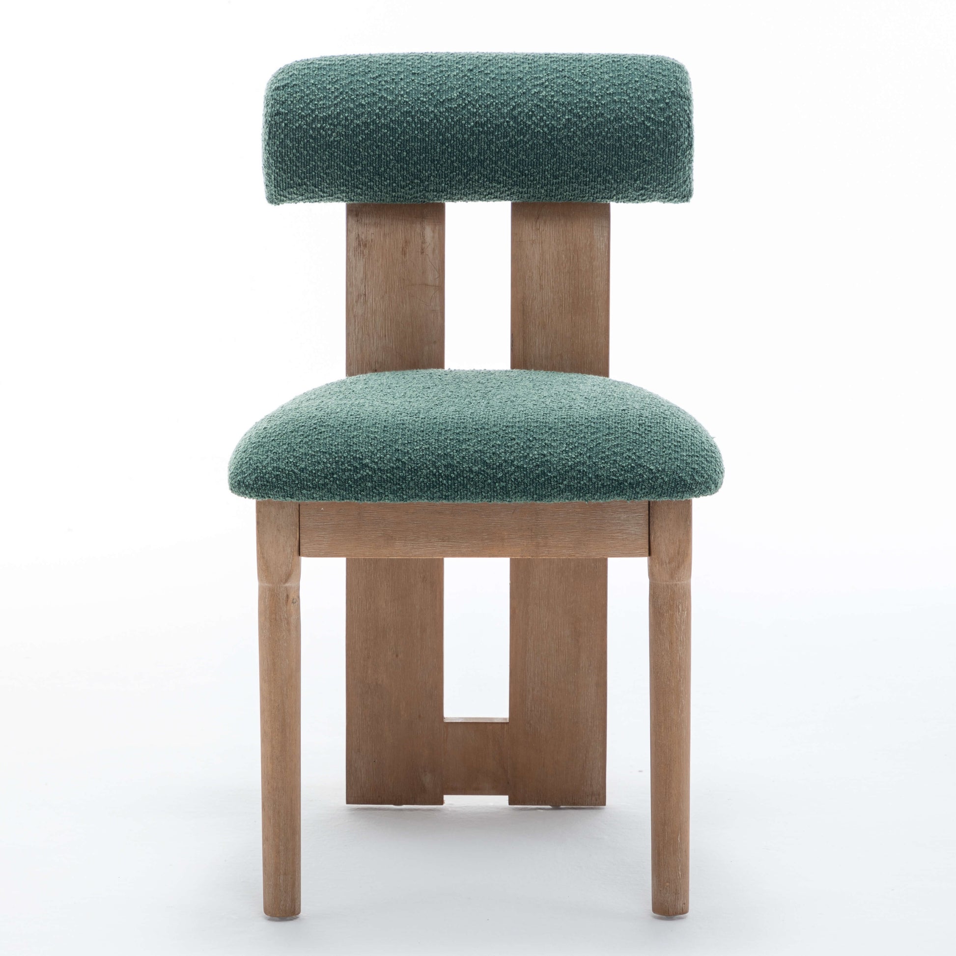 SEYNAR Set of 2/4/6 Modern Linen Upholstered Dining Chairs with Bolster Backrest