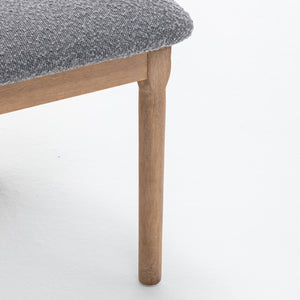 SEYNAR Set of 2/4/6 Modern Linen Upholstered Dining Chairs with Bolster Backrest