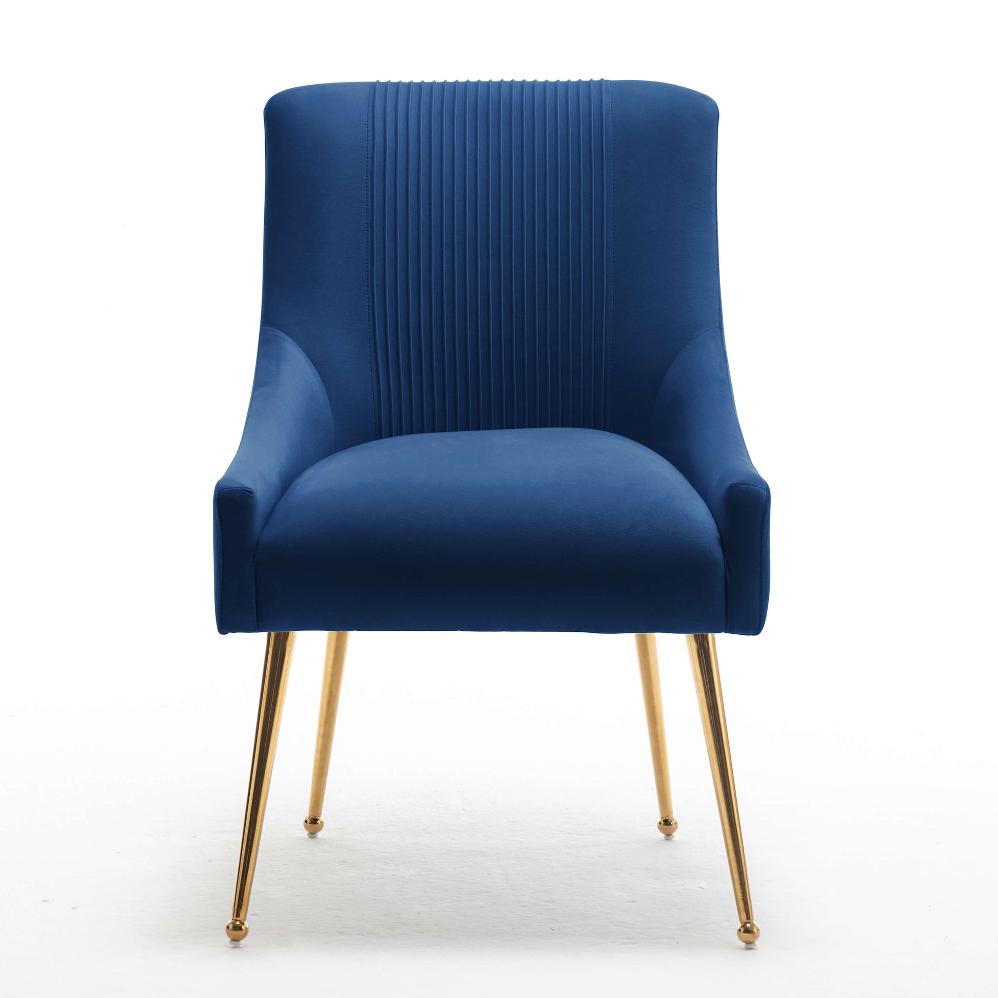 SEYNAR Modern Glam Velvet Dining Chair Set of 2/4/6 with Rear Handle