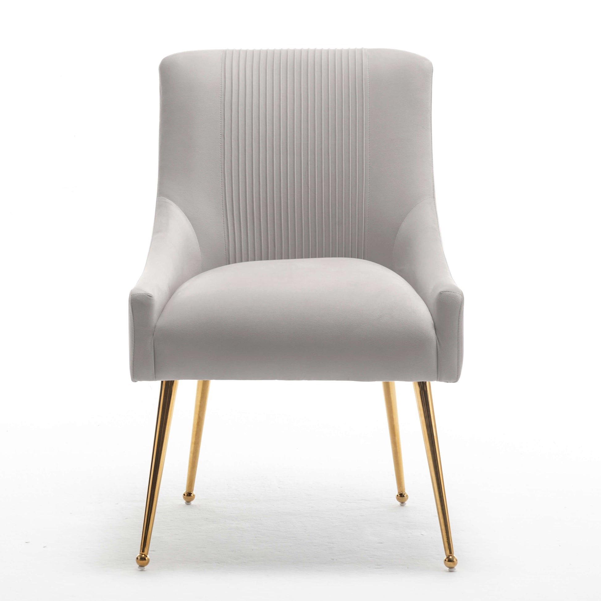 SEYNAR Modern Glam Velvet Dining Chair Set of 2/4/6 with Rear Handle