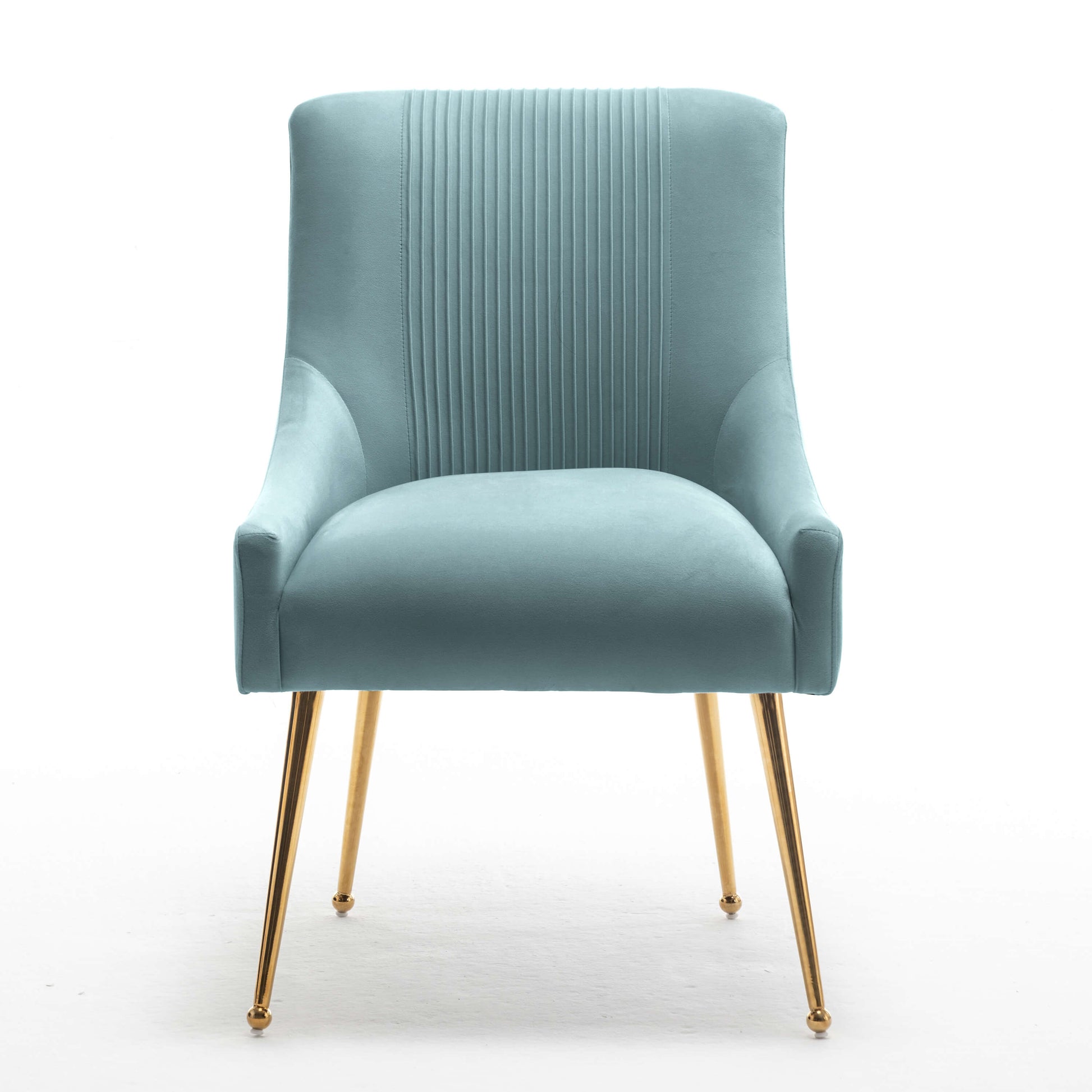 SEYNAR Modern Glam Velvet Dining Chair Set of 2/4/6 with Rear Handle
