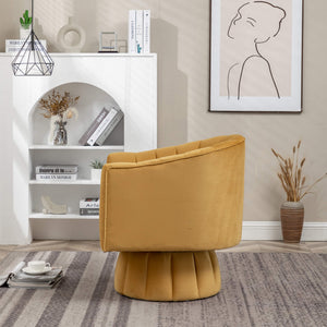 SEYNAR Accent Chair Mid Century 360 Degree Swivel Chair Set of 2/Single