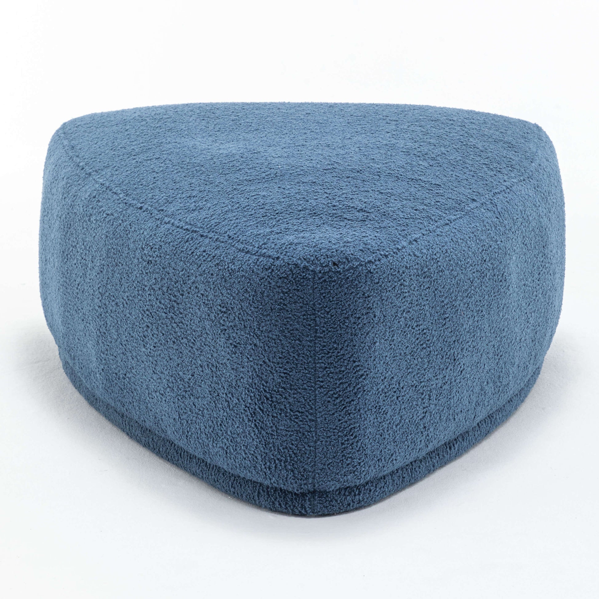 SEYNAR Modern 43'' Teddy Fabric Ottoman Bench