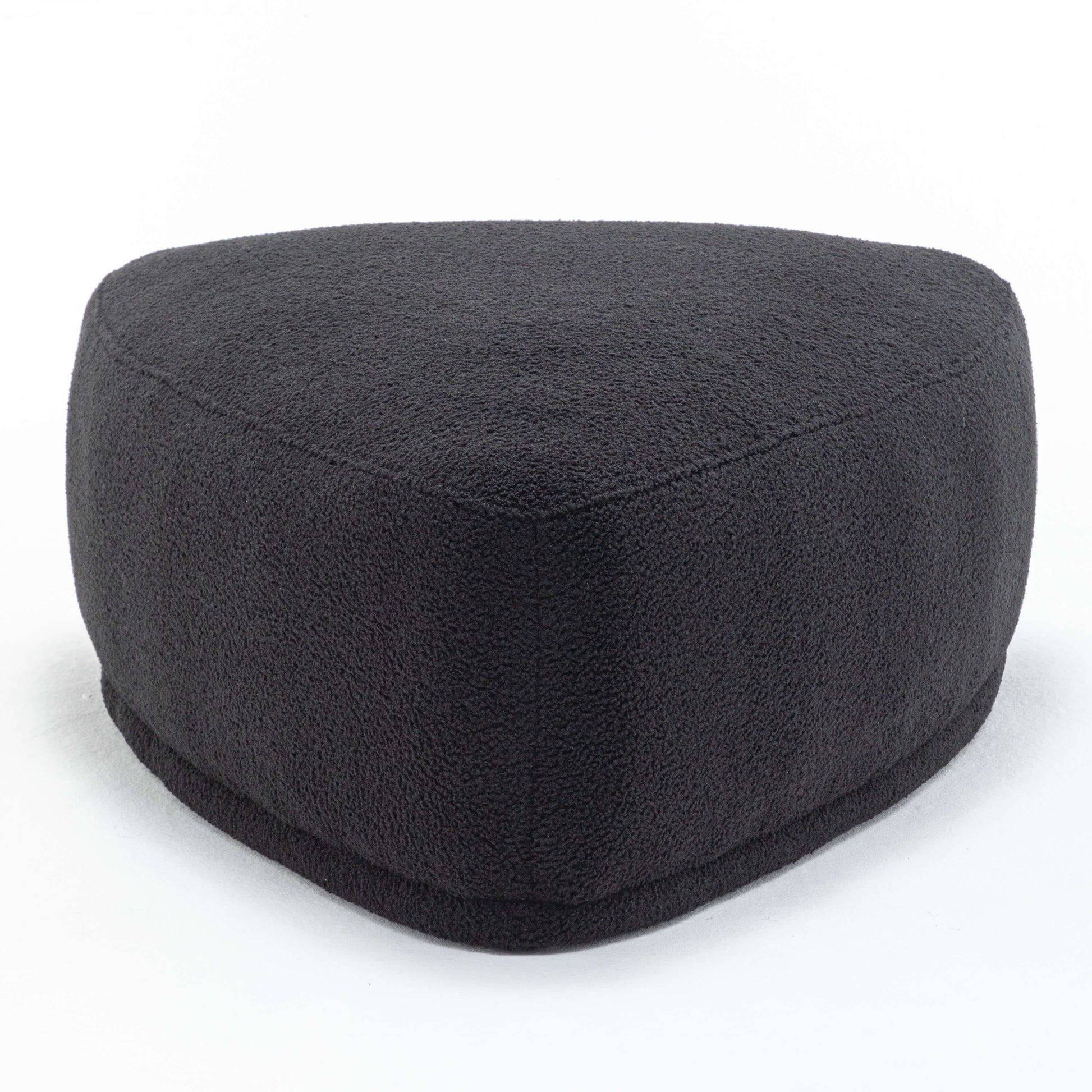 SEYNAR Modern 43'' Teddy Fabric Ottoman Bench
