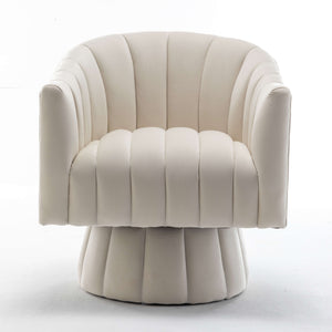 SEYNAR Accent Chair Mid Century 360 Degree Swivel Chair Set of 2/Single