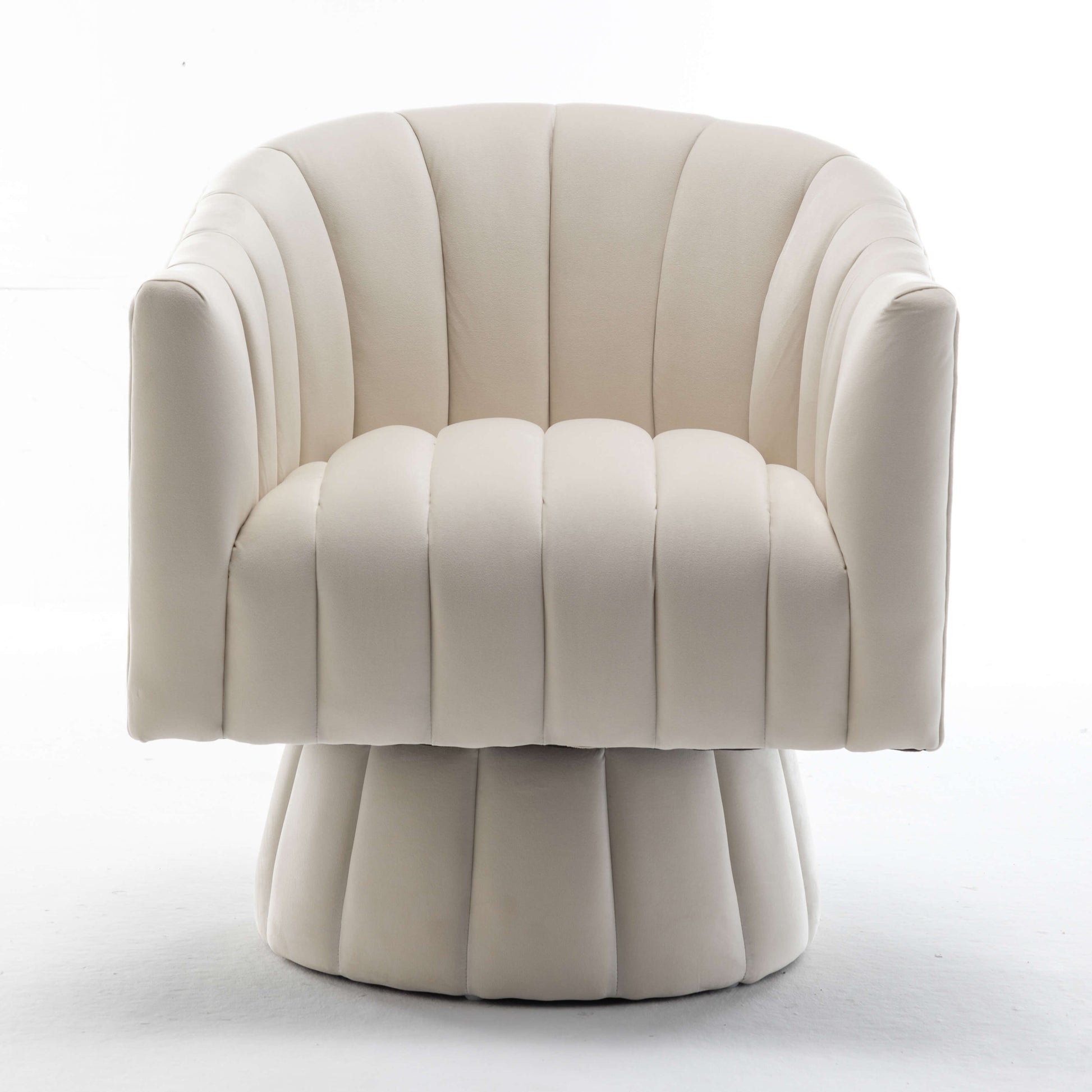 SEYNAR Accent Chair Mid Century 360 Degree Swivel Chair Set of 2/Single