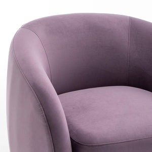 SEYNAR Modern Glam Velvet Upholstered 360 Degree Swivel Accent Armchair, 1 Chair or Set of 2