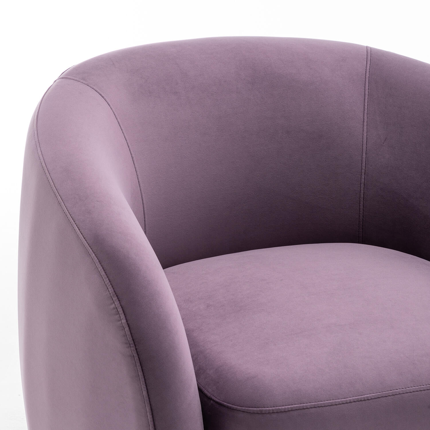 SEYNAR Modern Glam Velvet Upholstered 360 Degree Swivel Accent Armchair, 1 Chair or Set of 2