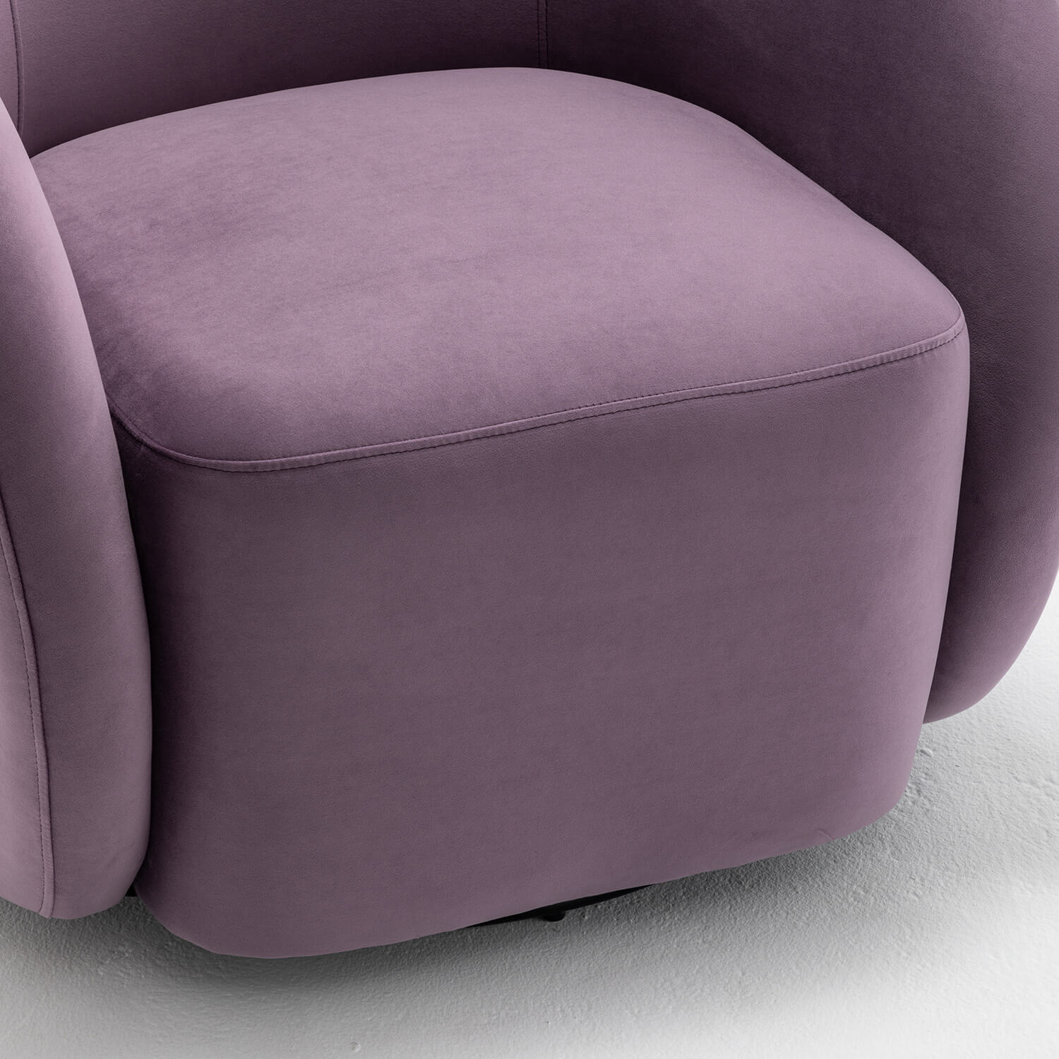 SEYNAR Modern Glam Velvet Upholstered 360 Degree Swivel Accent Armchair, 1 Chair or Set of 2
