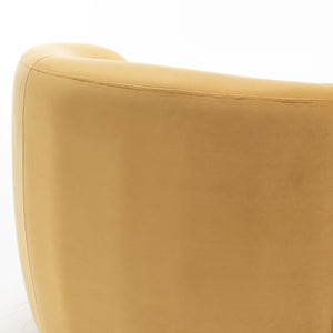 SEYNAR Modern Glam Velvet Upholstered 360 Degree Swivel Accent Armchair, 1 Chair or Set of 2