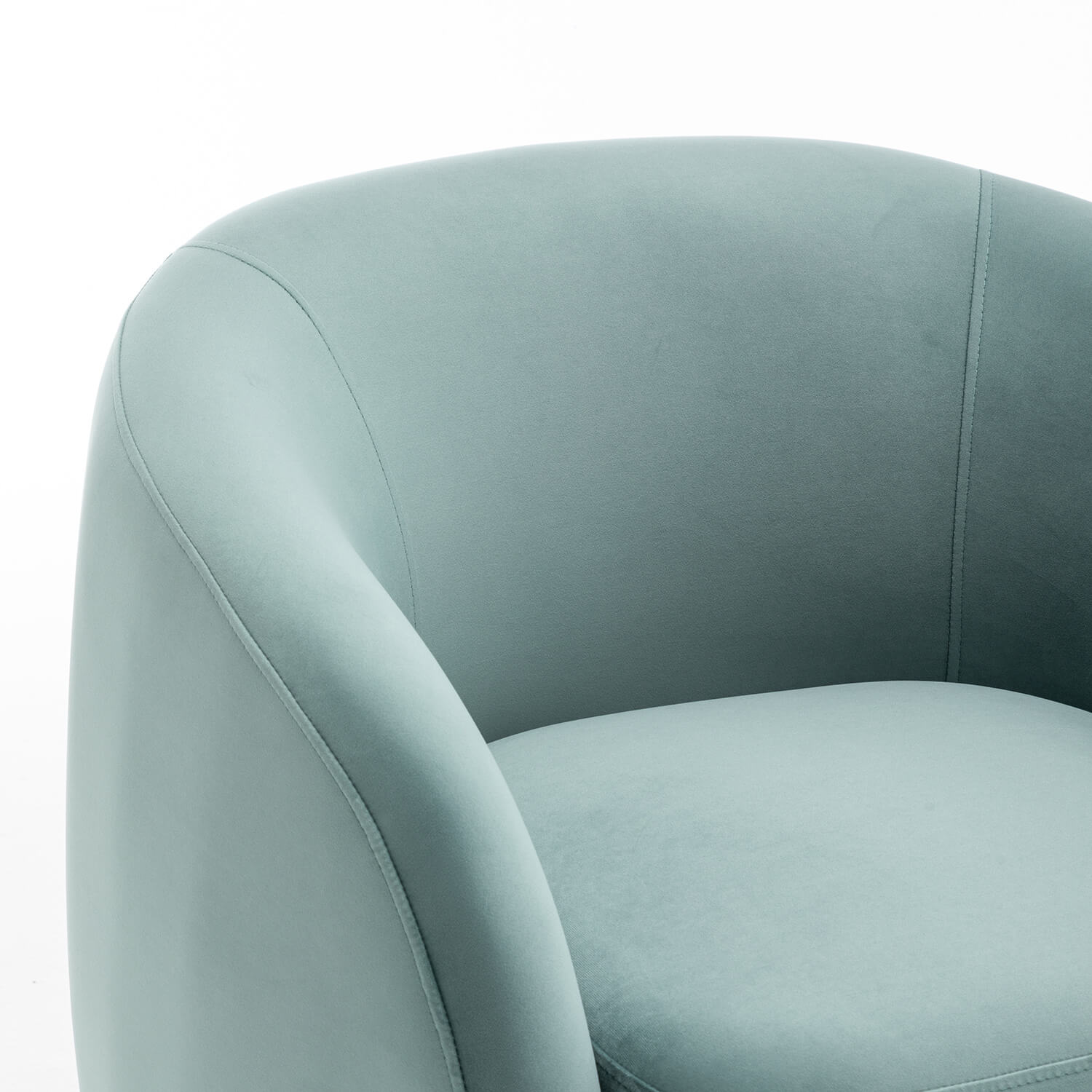 SEYNAR Modern Glam Velvet Upholstered 360 Degree Swivel Accent Armchair, 1 Chair or Set of 2
