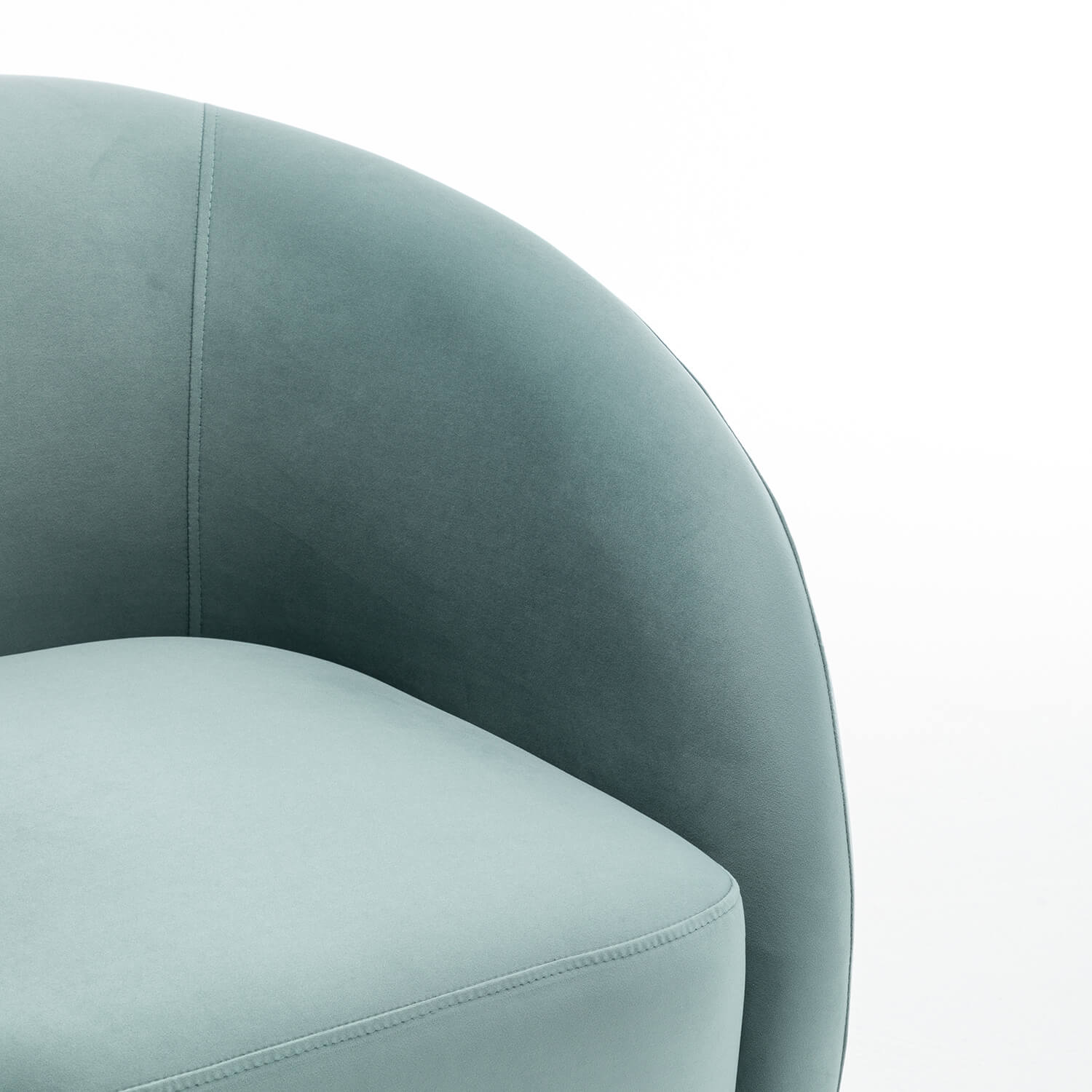 SEYNAR Modern Glam Velvet Upholstered 360 Degree Swivel Accent Armchair, 1 Chair or Set of 2