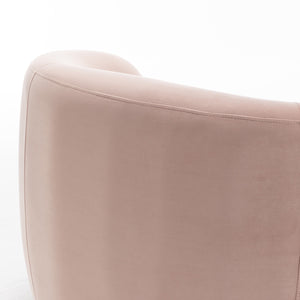 SEYNAR Modern Glam Velvet Upholstered 360 Degree Swivel Accent Armchair, 1 Chair or Set of 2