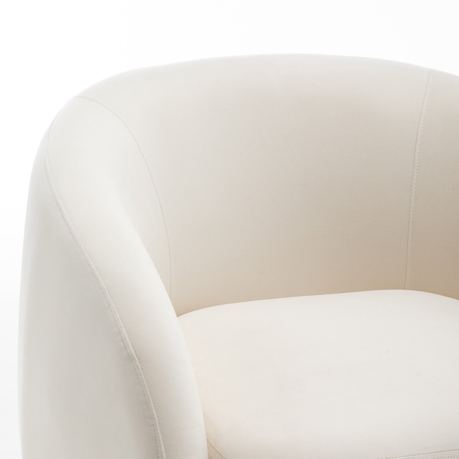 SEYNAR Modern Glam Velvet Upholstered 360 Degree Swivel Accent Armchair, 1 Chair or Set of 2