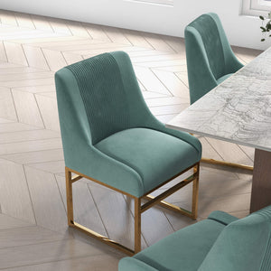 SEYNAR Contempoary Velvet Dining Chair with Metal Frame Legs, set of 2/4/6/8