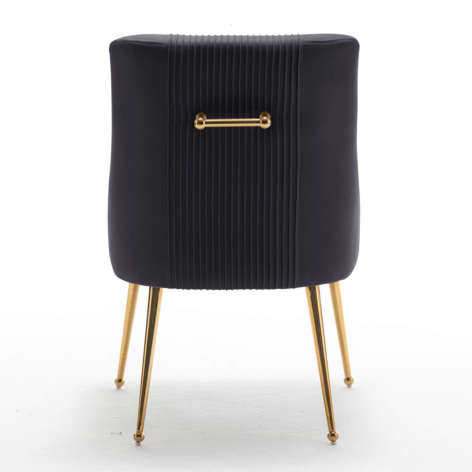 SEYNAR Modern Glam Velvet Dining Chair Set of 2/4/6 with Rear Handle
